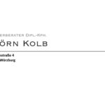 Steuerberater Dipl.-Kfm. Björn Kolb